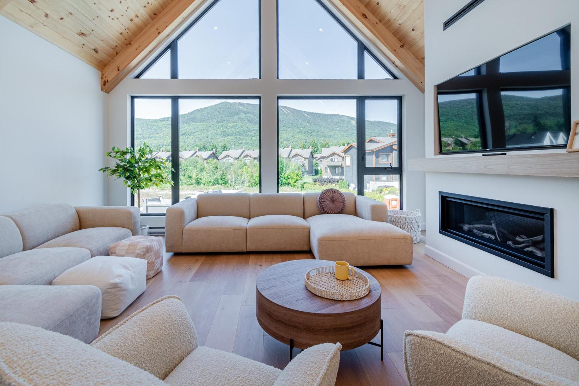 Sofa Villas Mont Sainte-Anne โบเพร ภายนอก รูปภาพ