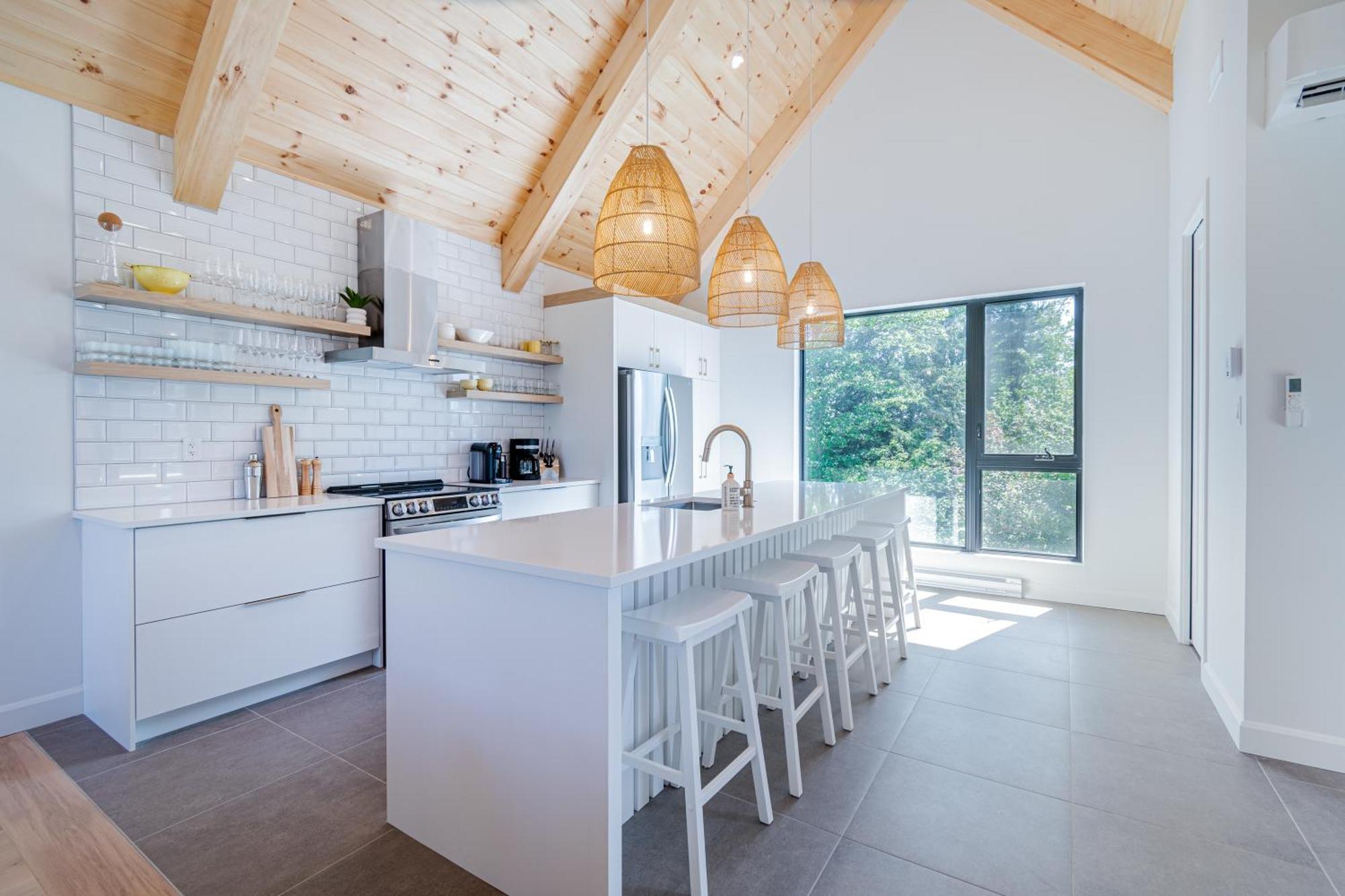 Sofa Villas Mont Sainte-Anne โบเพร ภายนอก รูปภาพ